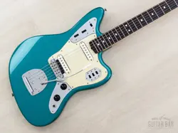 2005 FENDER AMERICAN VINTAGE '62 JAGUAR OCEAN TURQUOISE, 100% ORIGINAL W/ CASE