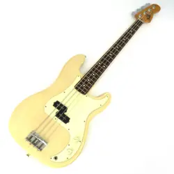 WHITE USED/ELECTRIC BASS/PRECISION
