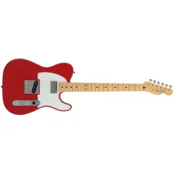 FENDER JAPAN HYBRID II TELECASTER SH ELECTRIC GUITAR, MAPLE FB, MODENA RED