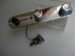 1996 USA FENDER TELECASTER GUITAR TONE VOLUME PANEL PART FOR PROJECT UPGRADE