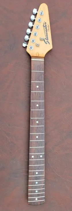 2000'S STARCASTER STRATOCASTER BY FENDER ARROW HEADSTOCK GUITAR NECK