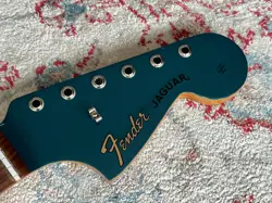 FENDER VINTERA JAGUAR GUITAR NECK OCEAN TURQUOISE