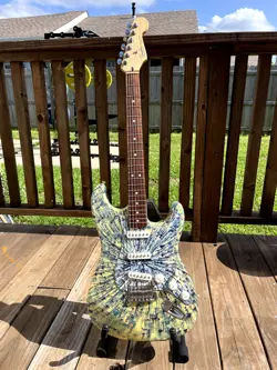 FENDER SPLATTERCASTER ELECTRIC