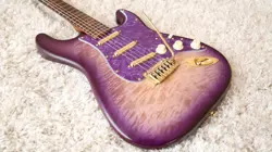 WARMOTH PURPLE BURST STRATO FENDER USA NECK