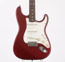 FENDER US VINTAGE 62 STRATOCASTER 1996 CANDY APPLE RED W/HARD CASE USED