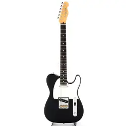 USED FENDER MADE IN JAPAN HYBRID II TELECASTER (BLACK/ROSEWOOD) SN. JD24000909