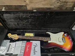 2014 FENDERÂ® AMERICAN DELUXE STRATOCASTER PLUS MYSTIC 3 COLOR BURST  W/ HSC