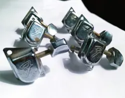 CHROME VINTAGE 1960S  FENDER STRATOCASTER TELECASTER GUITAR F  TUNERS