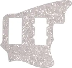 WD CUSTOM PICKGUARD FOR FENDER MODERN PLAYER MARAUDER #28 WHITE PEARL/WHITE/B...