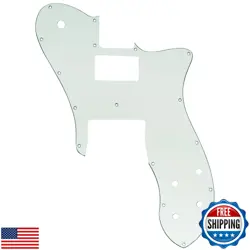 MUSICLILY PRO 16 HOLES SINGLE HUMBUCKER TELE PICKGUARD FOR USA/MEXICO FENDER