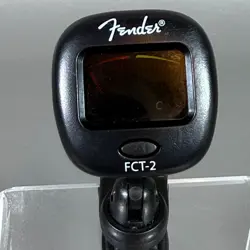 FENDER FCT-2 PRO CLIP-ON COMPACT CHROMATIC TUNER FOR GUITAR BASS VIOLIN UKULELE