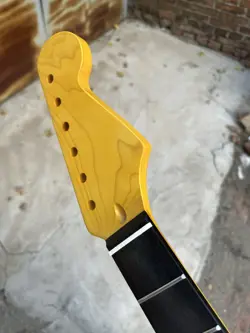 22FRETS FENDER STRAT STRAT YELLOW MAPLE ELECTRIC GUITAR NECK ROSEWOOD 25.5INCHE