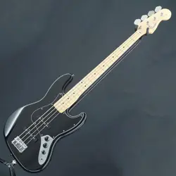 USED FENDER MADE IN JAPAN HYBRID II JAZZ BASS BLACK/MAPLE 4.19KG ELECTRIC GUITAR