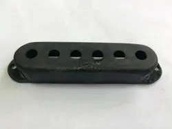 BLACK WORN RELIC VINTAGE 1980S FENDER JAPAN STRATOCASTER PICKUP COVER #31276