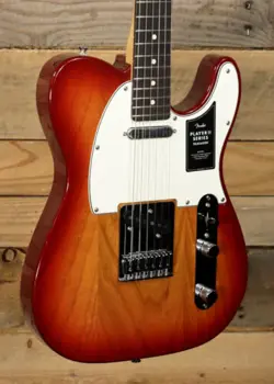 FENDER PLAYER II TELECASTER AGED CHERRY BURST W/ ROSEWOOD  FINGERBOARD