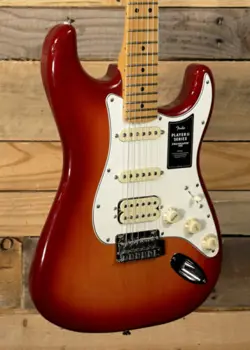 FENDER PLAYER II STRATOCASTER HSS AGED CHERRY BURST W/ MAPLE  FINGERBOARD