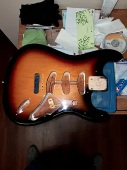 2007 FENDER CLASSIC STRATOCASTER BODY MIM