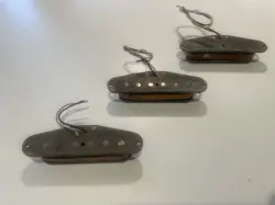 SET OF 3 ORIGINAL 1978 FENDER STRATOCASTER PICKUPS