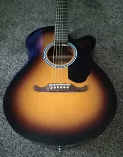 FENDER FA-135CE CONCERT ACOUSTIC-ELECTRIC GUITAR SUNBURST