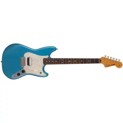 FENDER MIJ LIMITED CYCLONE ELECTRIC GUITAR, RW FB, LAKE PLACID BLUE