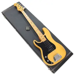 USED FENDER USA PRECISION BASS LEFT HAND MADE BY 1980 ELECTRIC NO.RG2756
