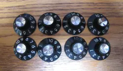 BLACKFACE AMPLIFIER KNOBS.........SOLD