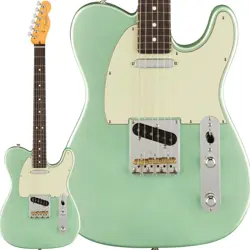 FENDER AMERICAN PROFESSIONAL II TELECASTER MYSTIC SURF GREEN ELECTRIC GUITAR