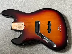 LEFTY LEFT HANDED FENDER AMERICAN PROFESSIONAL II JAZZ BASS BODY SUNBURST