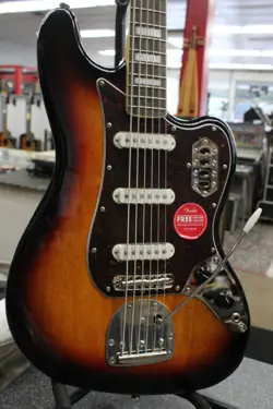 REFURBISHED FENDER SQUIER CLASSIC VIBE BASS VI GUITAR SUPER COOL  FREE FREIGHT