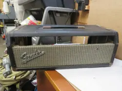 VINTAGE FENDER BASSMAN HEAD CABINET