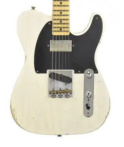 FENDER CUSTOM SHOP 52 HS TELECASTER RELIC IN AGED WHITE BLONDE