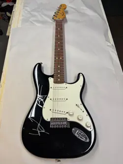 AUTOGRAPHED SIGNED FENDER