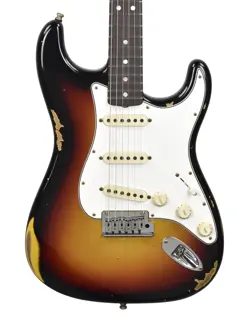 FENDER CUSTOM SHOP STRAT PRO 2025 RELIC IN 3-COLOR SUNBURST