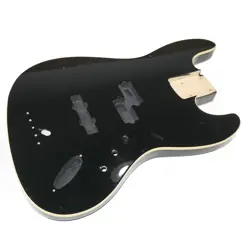 2016 FENDER AJB-DX AERODYNE JAZZ BASS BODY J BLACK JAPAN MIJ EMG ACTIVE 4 STRING