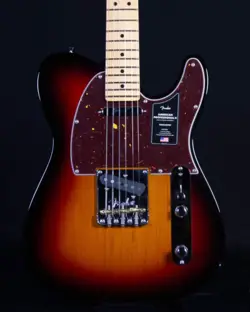 FENDER AMERICAN PROFESSIONAL II TELECASTER, MAPLE FB, 3-COLOR SUNBURST