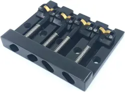 HIPSHOT KICKASS HIGH-MASS BASS BRIDGE FOR 5-BOLT FENDER, BLACK