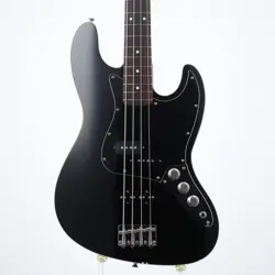 FENDER JAPAN AJB BLACK USED 2010-2012 BASSWOOD BODY MAPLE NECK W/SOFT CASE