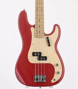 FENDER VINTERA 50S PRECISION BASS MOD DAKOTA RED USED 2021 ALDER W/SOFT CASE