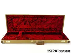 FENDER AMERICAN VINTAGE AV II 54 PRECISION P BASS TWEED HARDSHELL CASE, 1954