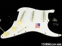 USA FENDER MALMSTEEN YJM FURY STRAT LOADED PICKGUARD SEYMOUR DUNCAN