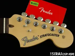 FENDER AMERICAN PERFORMER STRATOCASTER NECK AND TUNERS, USA STRAT ROSEWOOD