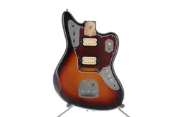 FENDER KURT COBAIN JAGUAR BODY 3 TONE SUNBURST FINISH FULLY LOADED!