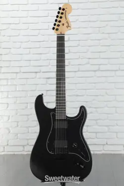 FENDER JIM ROOT STRATOCASTER - FLAT BLACK WITH EBONY FINGERBOARD