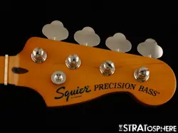 FENDER SQUIER CLASSIC VIBE 70S PRECISION P BASS NECK   TUNERS MAPLE BLOCK