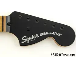 FENDER SQUIER CONTEMPORARY STRATOCASTER SPECIAL STRAT NECK, ROASTED MAPLE!