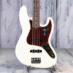FENDER AMERICAN PROFESSIONAL II JAZZ BASS, OLYMPIC WHITE