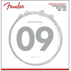 FENDER 3150L PURE NICKEL BULLET END ELECTRIC GUITAR STRINGS - LIGHT