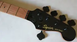 UNPLAYED FENDER SQUIRE CONTEMPORAY ROASTED 5 STRING JAZZ BASS GUITAR NECK LOADED