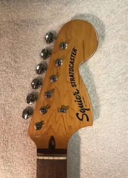 FENDER SQUIER CLASSIC VIBE 70S STRAT NECK LARGE HEADSTOCK STRATOCASTER, GUITAR