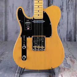 FENDER AMERICAN PROFESSIONAL II TELECASTER LEFT-HANDED, BUTTERSCOTCH BLONDE